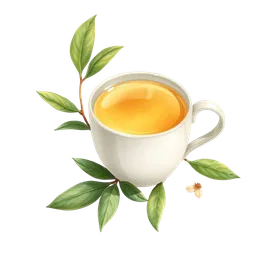 Perfumes with white tea